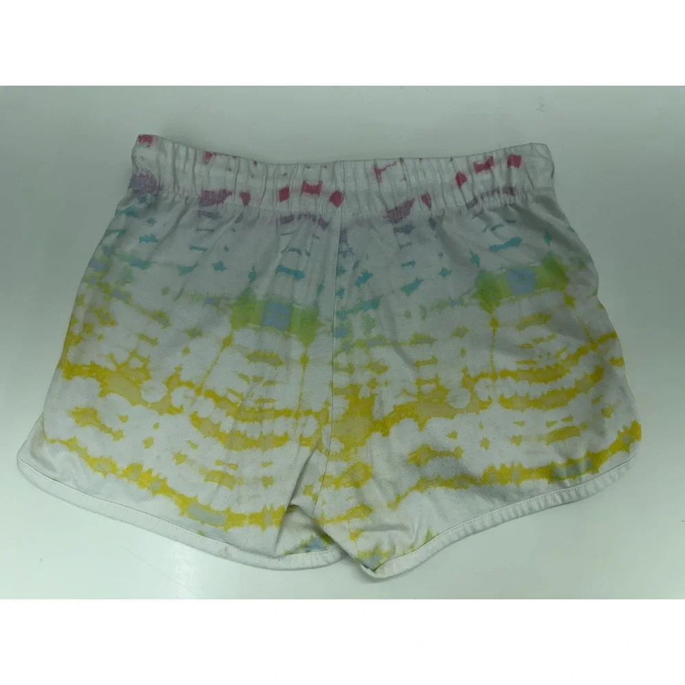Old Navy Childrens Girls Shirt Size XL (14) White Tye-Dye Sweat Shorts